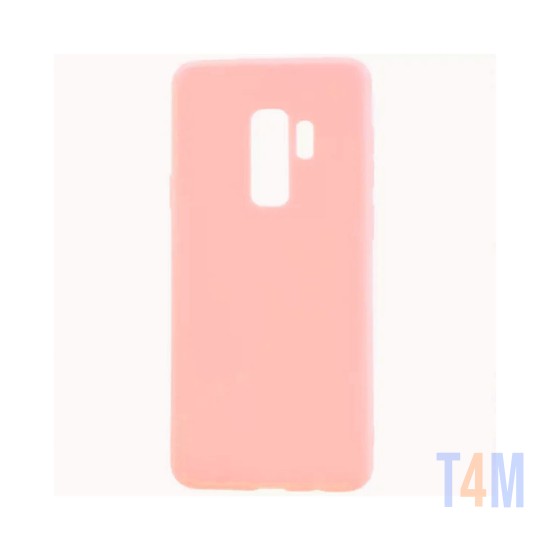 Capa de Silicone para Samsung Galaxy S9 Plus Rosa